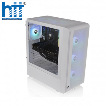 Vỏ máy tính Thermaltake S200 TG ARGB Snow - Mid Tower