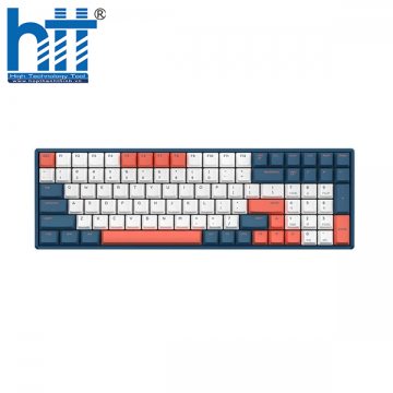 Bàn phím cơ IQUNIX F96 Coral Sea Wireless RGB Cherry Brown Switch