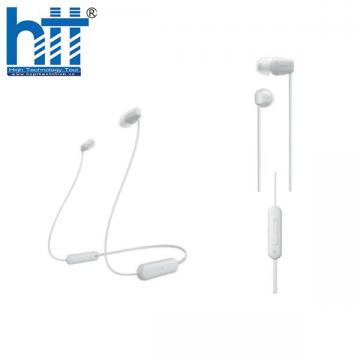 Tai nghe in-ear Sony WI-C100 - Trắng