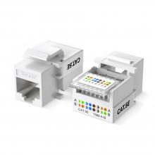 Nhân mạng Cat5/Cat6 góc vào dây 90° T-E297