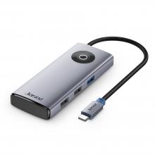 Bộ chuyển đổi Type-C 5 trong 1 17cm T-H121