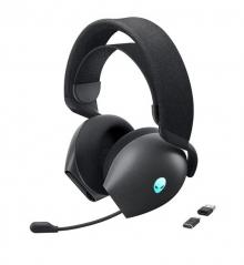 Tai nghe gaming không dây có khung choàng đầu Dell Alienware Pro (Dark Side of the Moon)