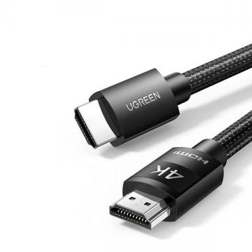 Cáp HDMI 2.0 dài 2M bọc nylon độ phân giải 4K@60Hz Ugreen 40101