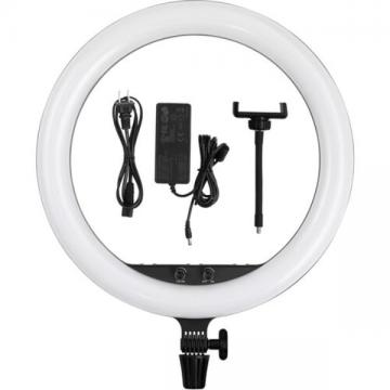  Godox LR150 Bi-Color LED Ring Light (18″, Black)